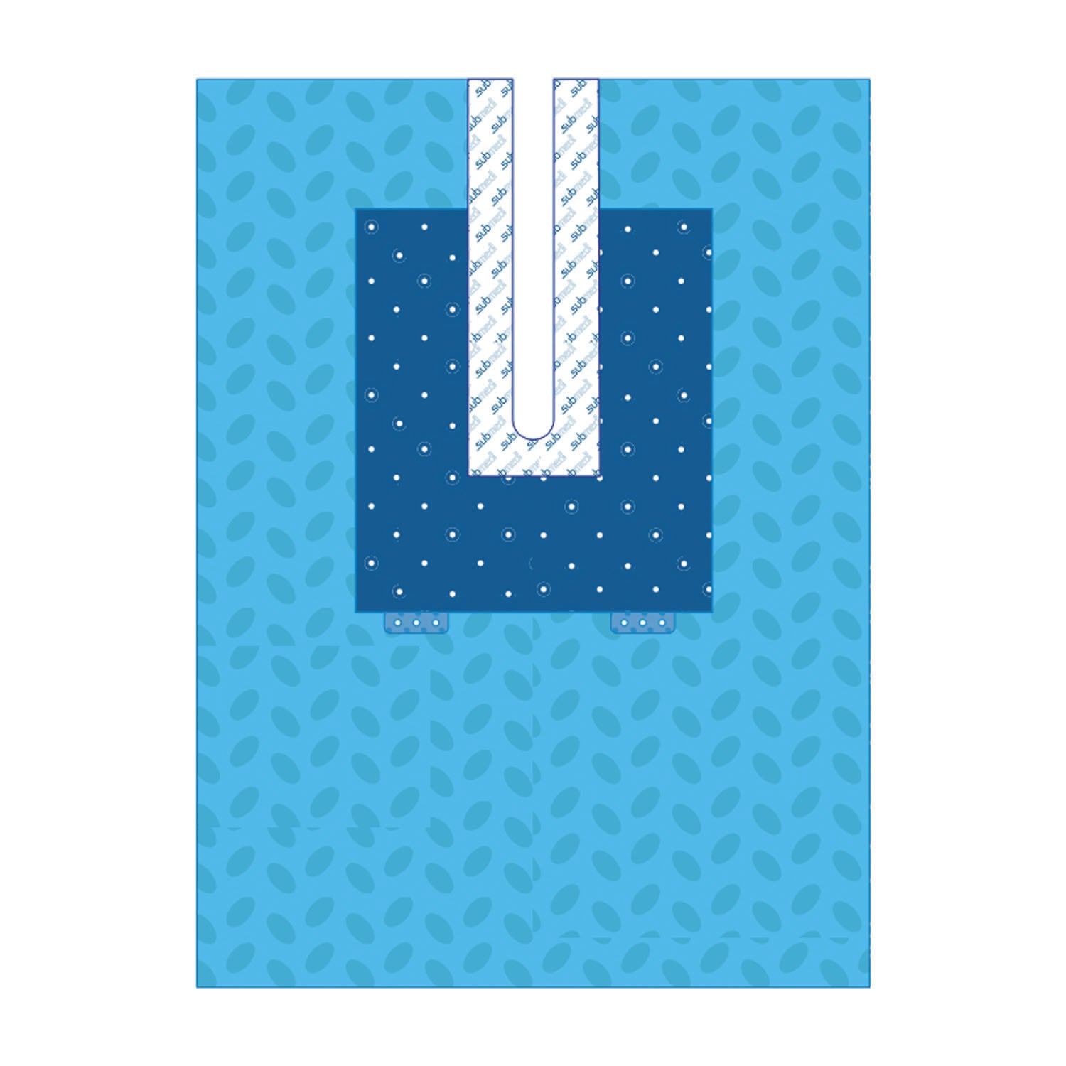 SUBMED Reinforced U-Split Drape