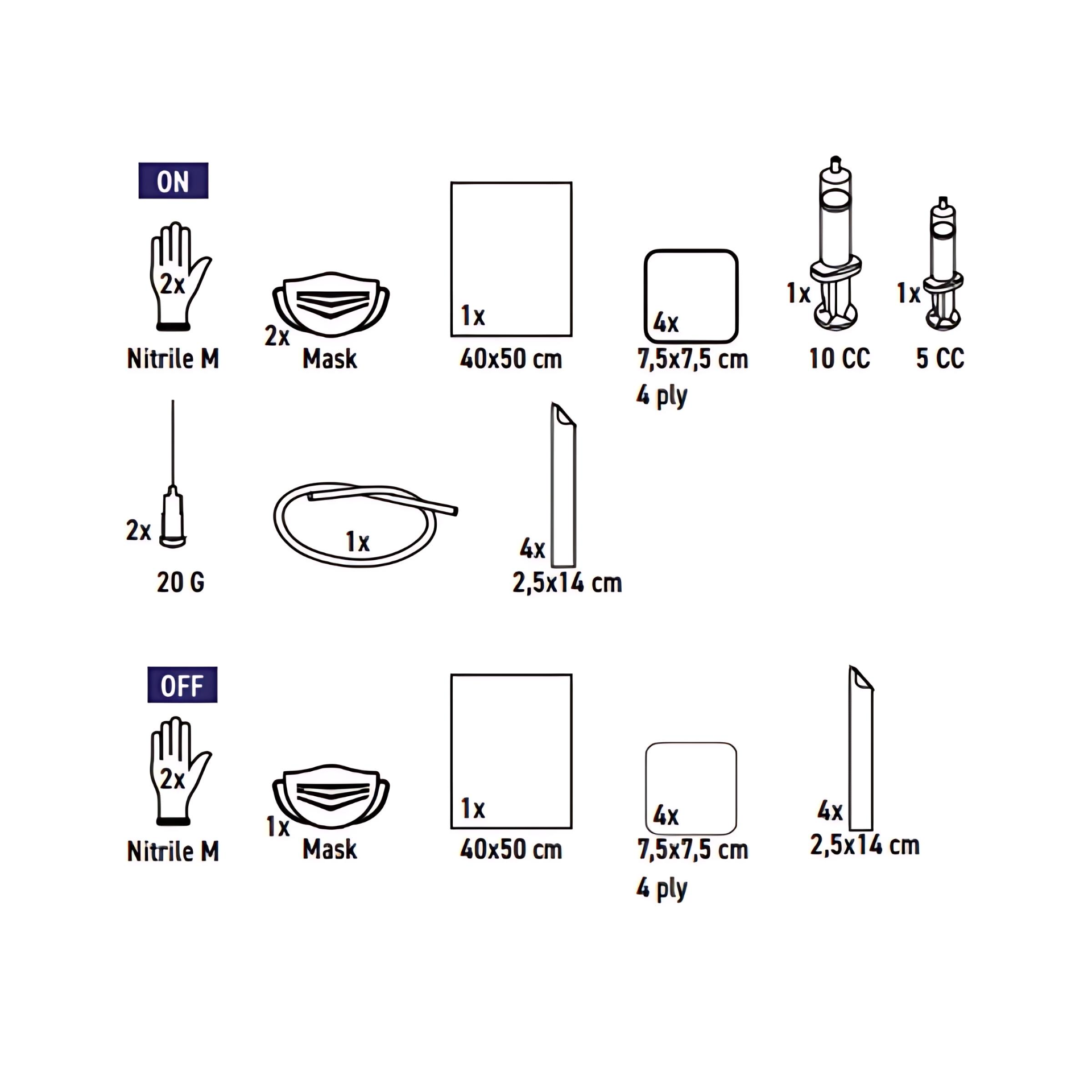 SUBMED EASY HD CK-24FN1 Fistula ON/OFF Set