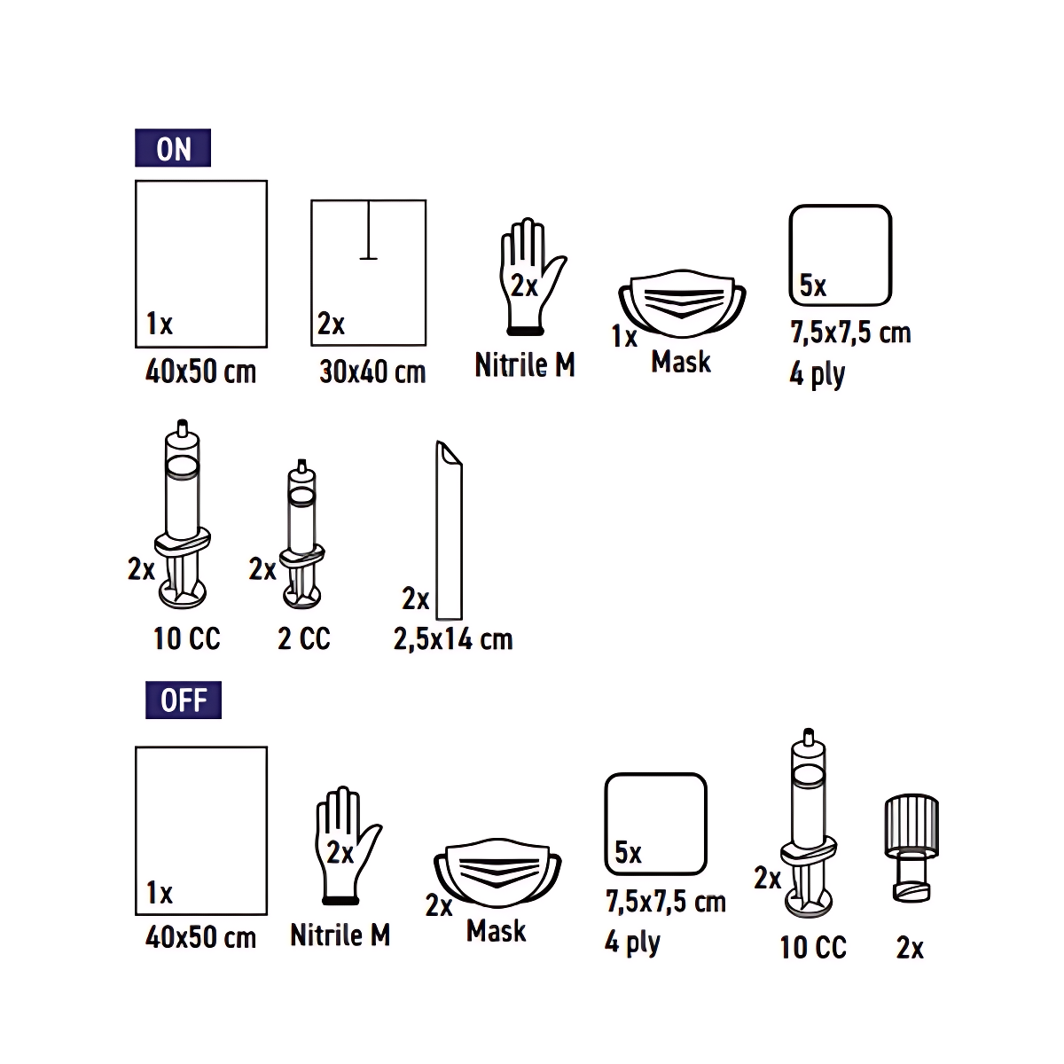 SUBMED EASY HD CK-24KN5 Catheter ON/OFF Set