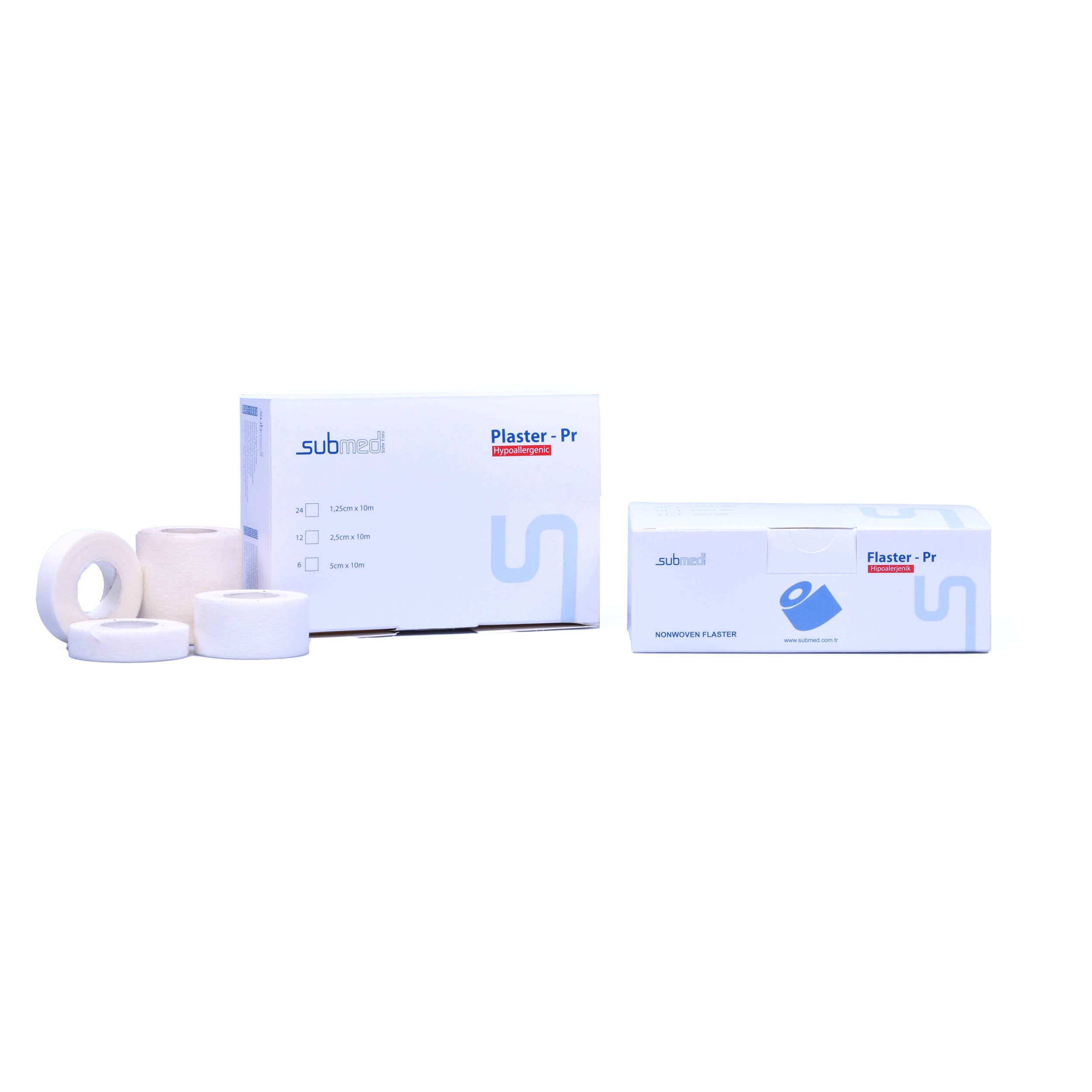 SUBMED FIX Paper Plaster Medical Surgical Tape