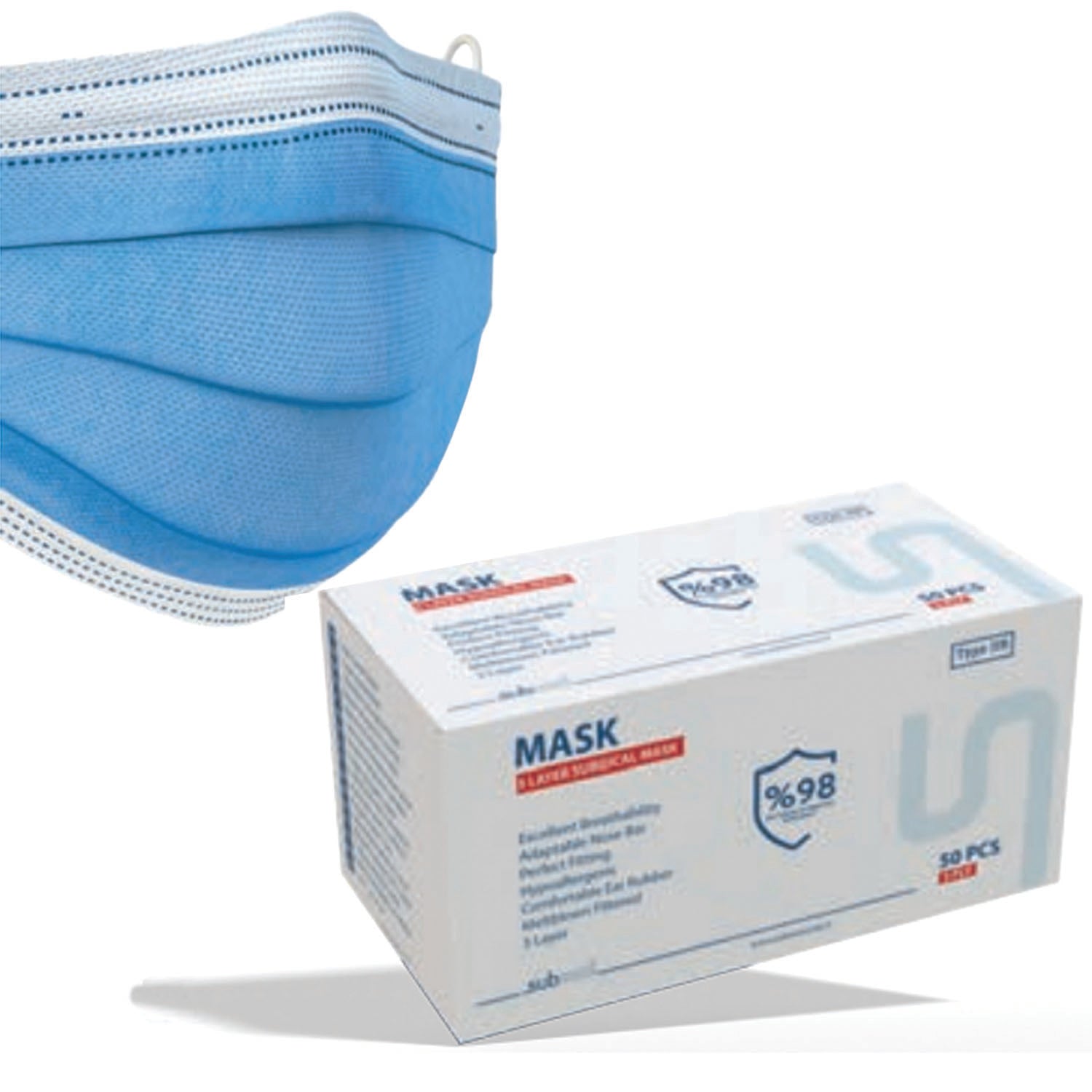SUBMED Surgical Protection Masks
