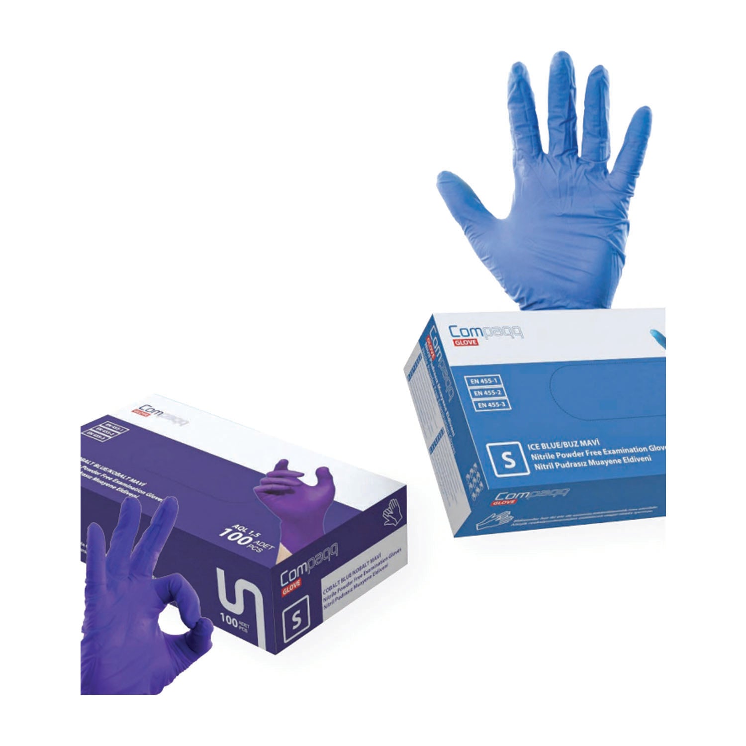 SUBMED Nitrile Powder Free Examination Glove