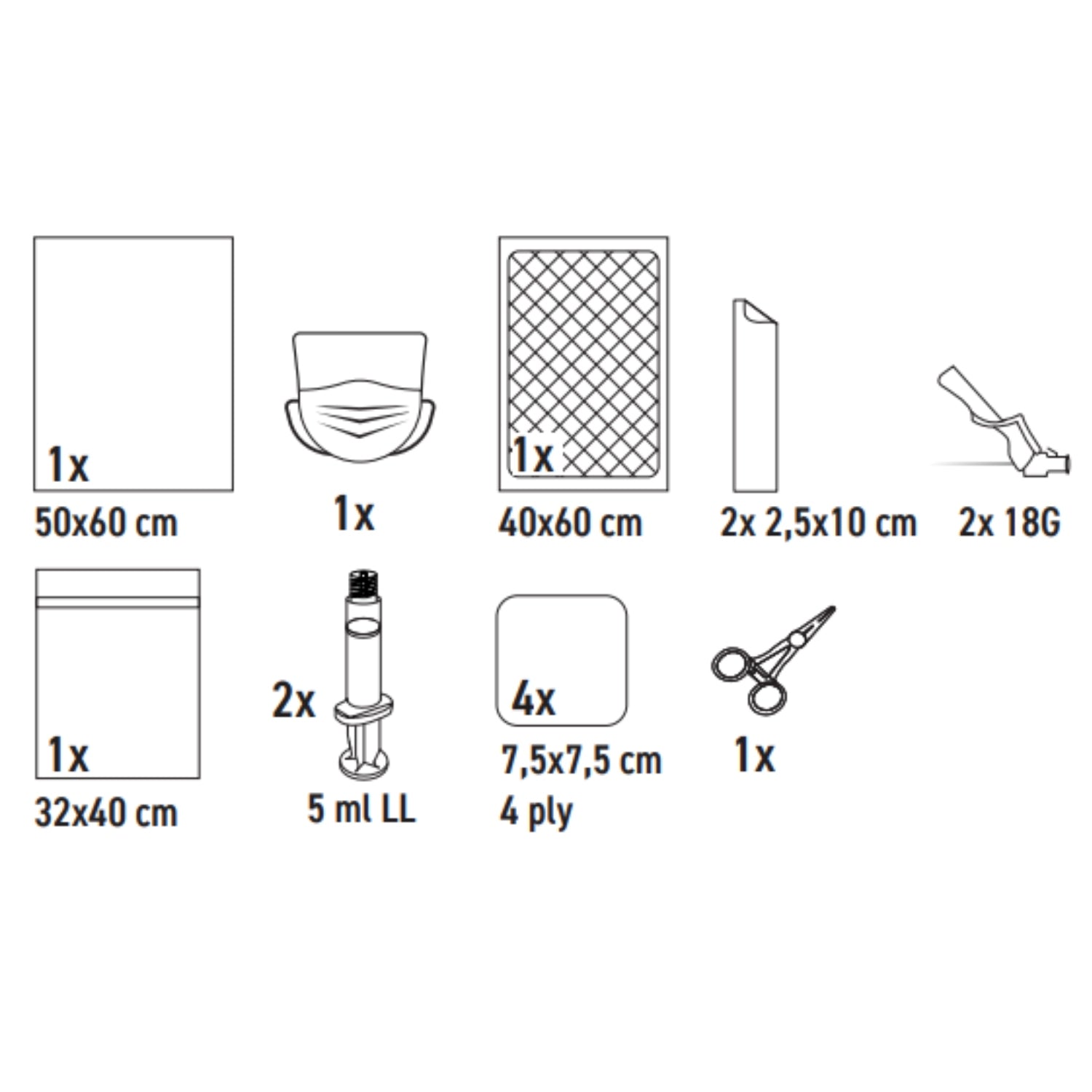 SUBMED SEKD-1303-2 EASY HD Fistula Kit