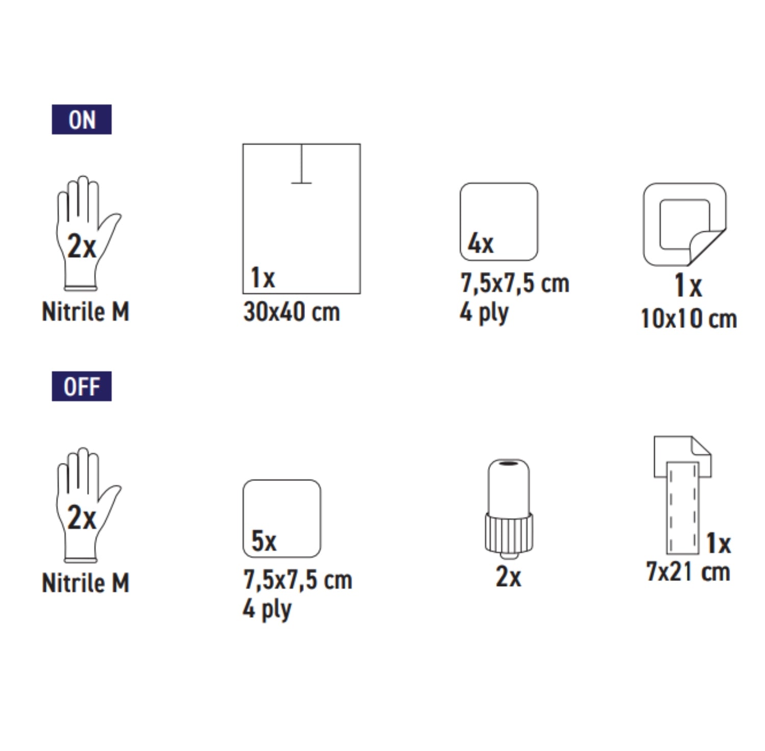 SUBMED SEKK-0205 EASY HD Catheter ON/OFF Kits