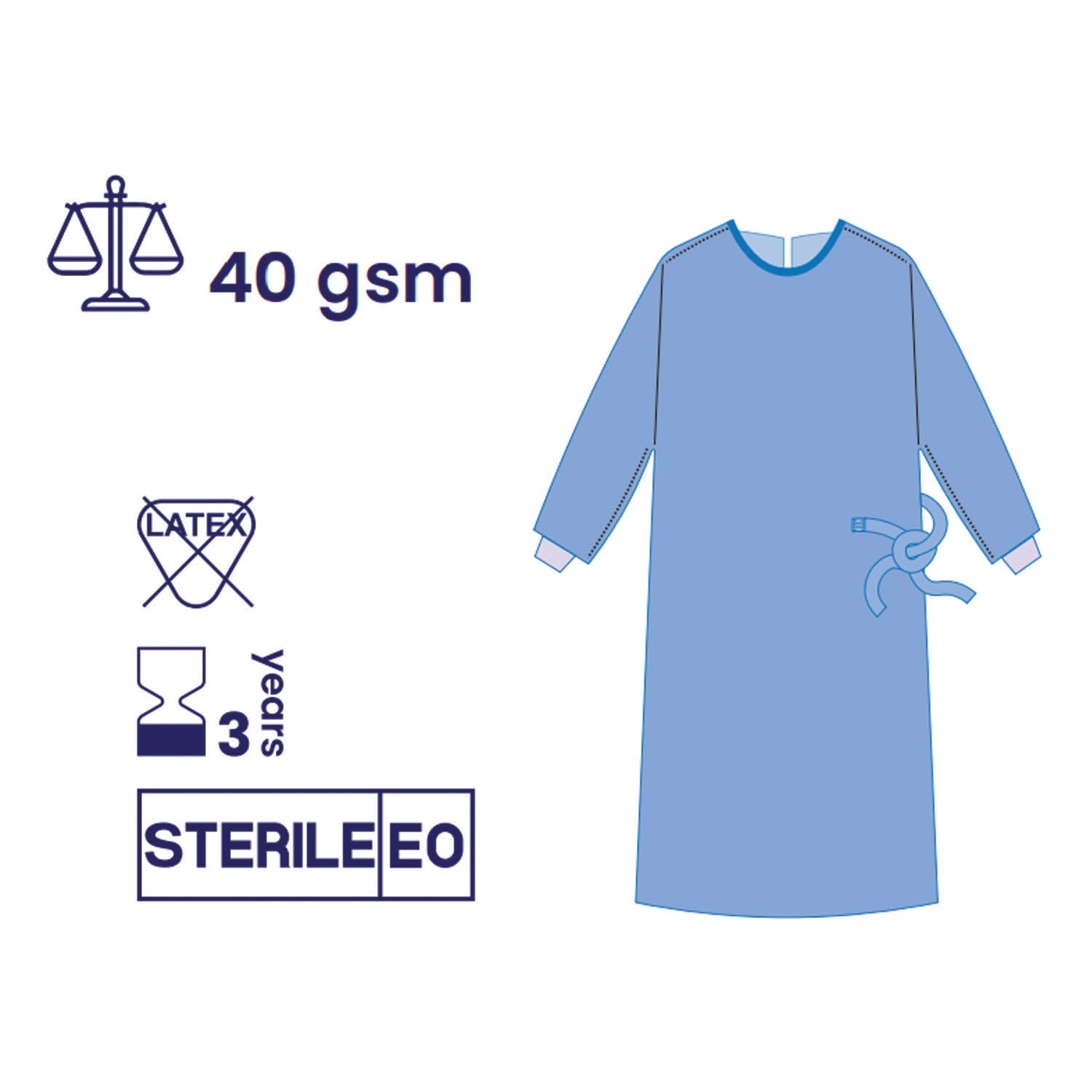 SUBMED Standard Surgical Gown