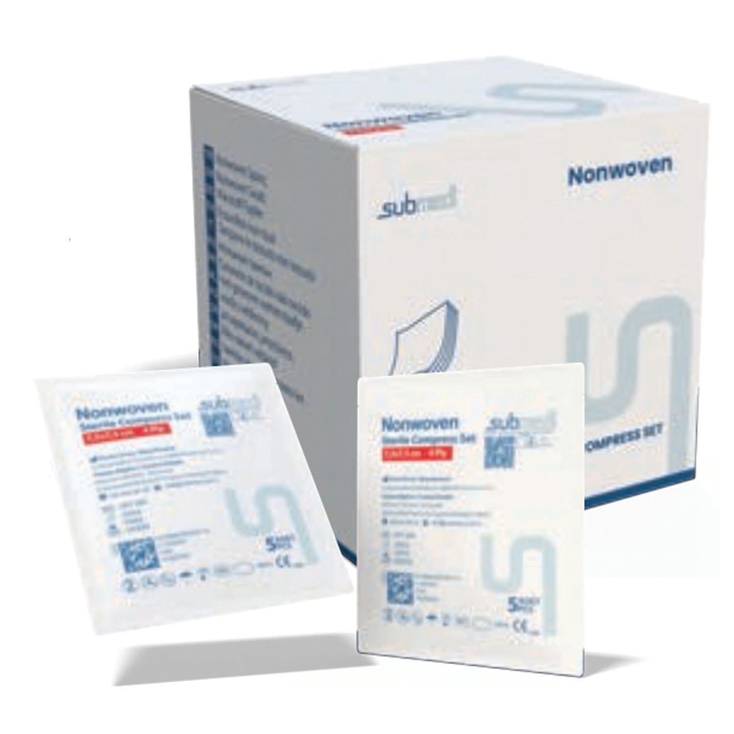 SUBMED Nonwoven Gauze - Sterile Compress Set
