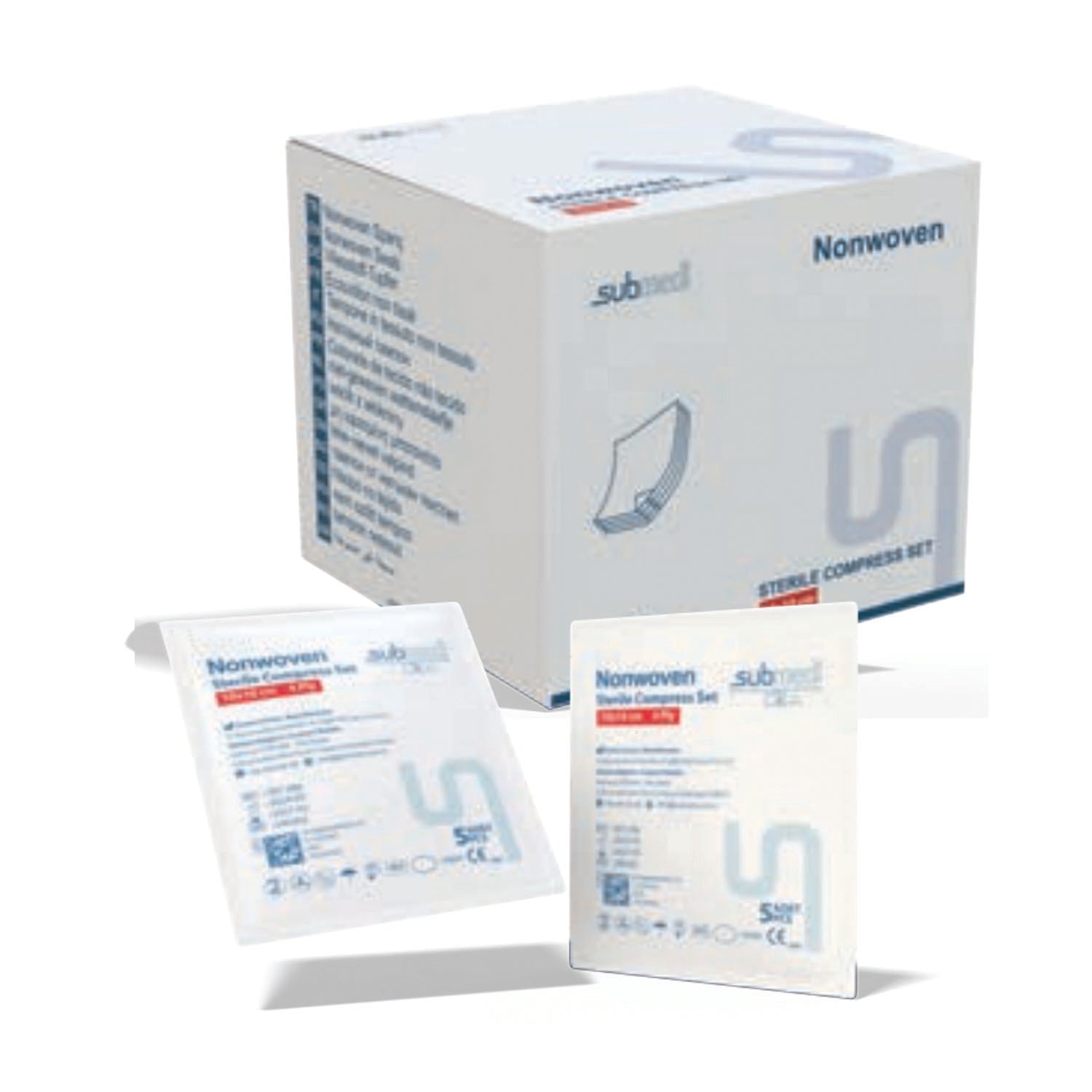 SUBMED Nonwoven Gauze - Sterile Compress Set