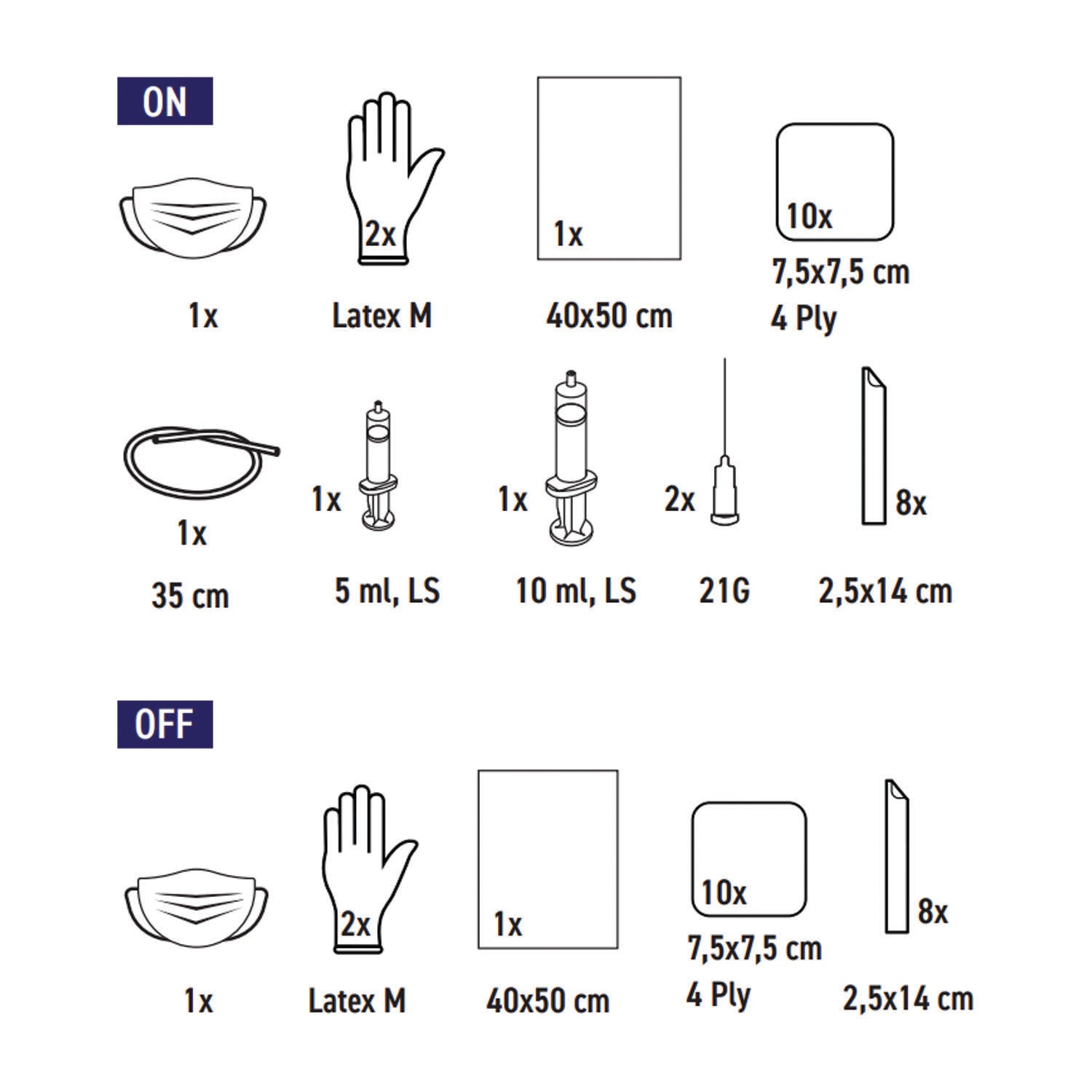 SUBMED EASY HD SEKD-0902 Catheter Fistula ON/OFF Set
