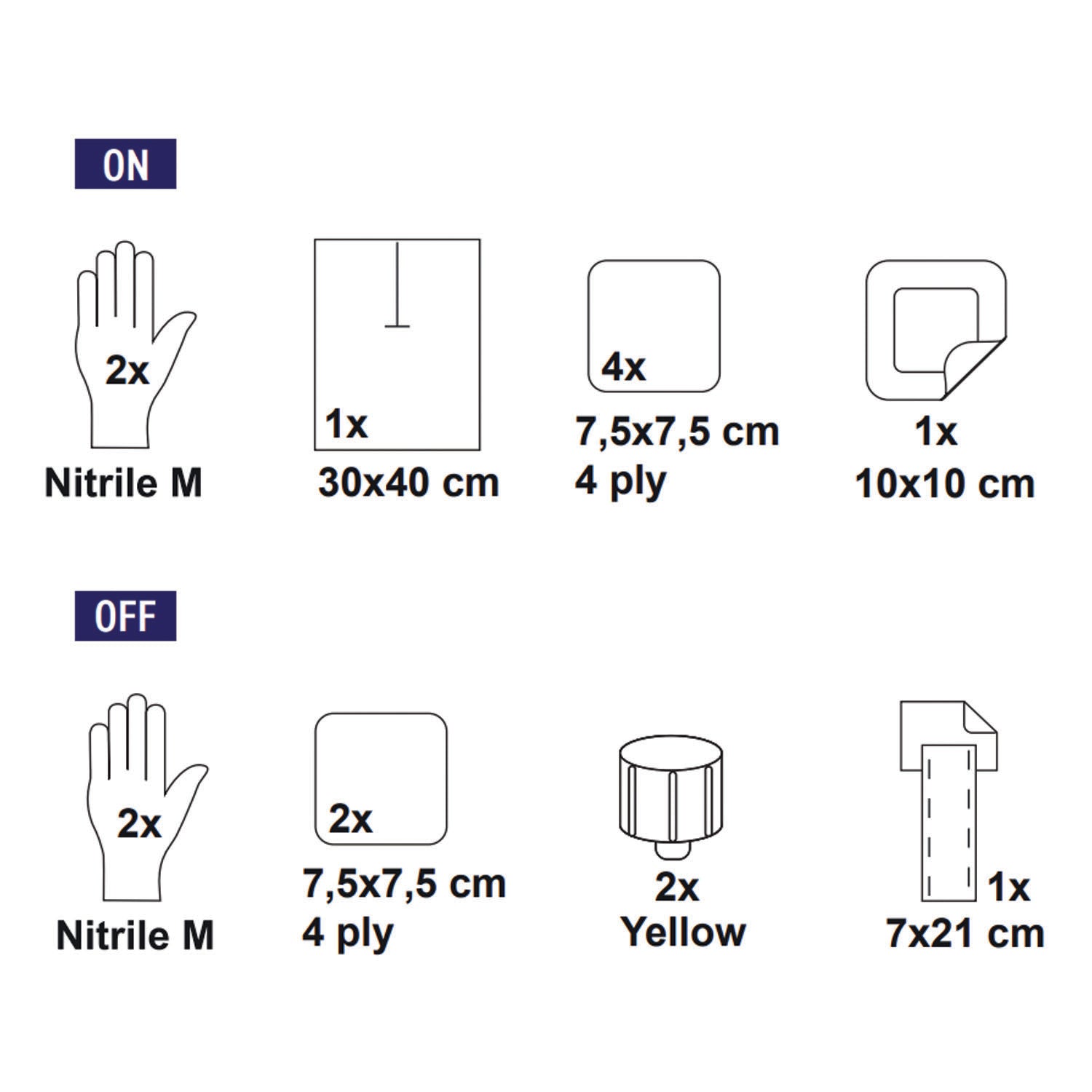 SUBMED EASY HD SSKT-018 Catheter Fistula ON/OFF Set