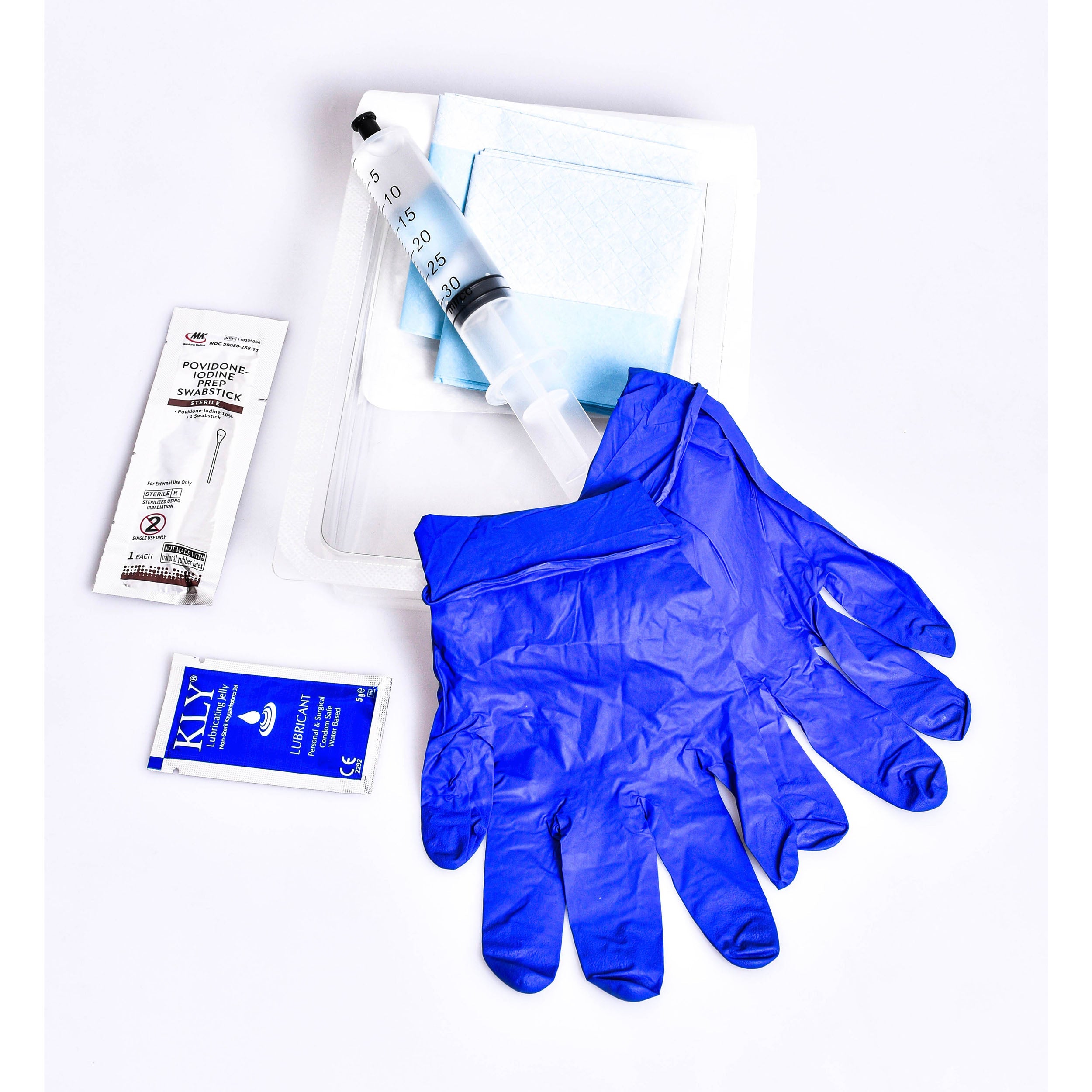 SUBMED Sterile All-in-One Urethral Catheterization Kit - Rescue Supply