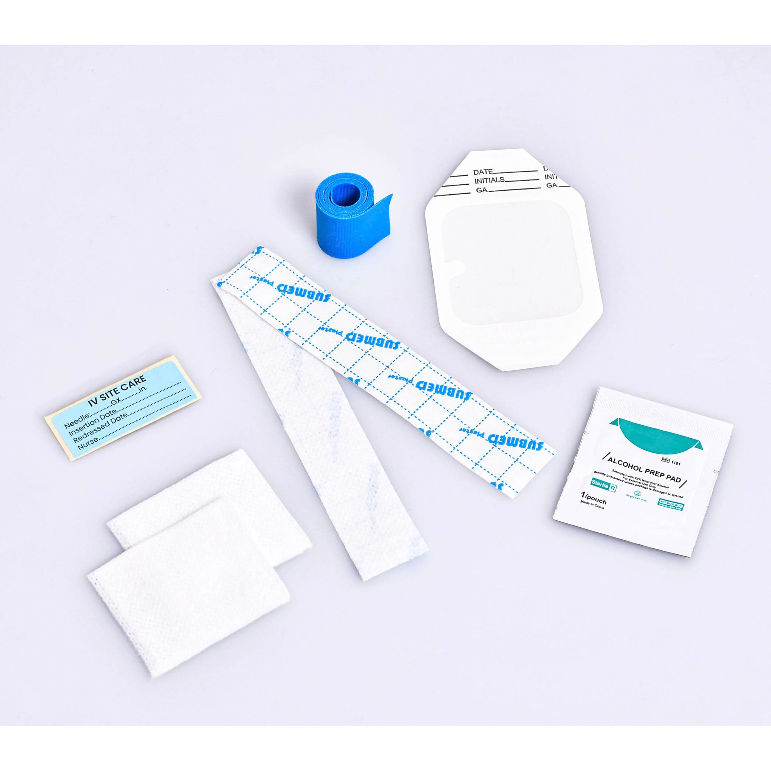 SUBMED Sterile All-in-One I.V. Start Kit - Rescue Supply