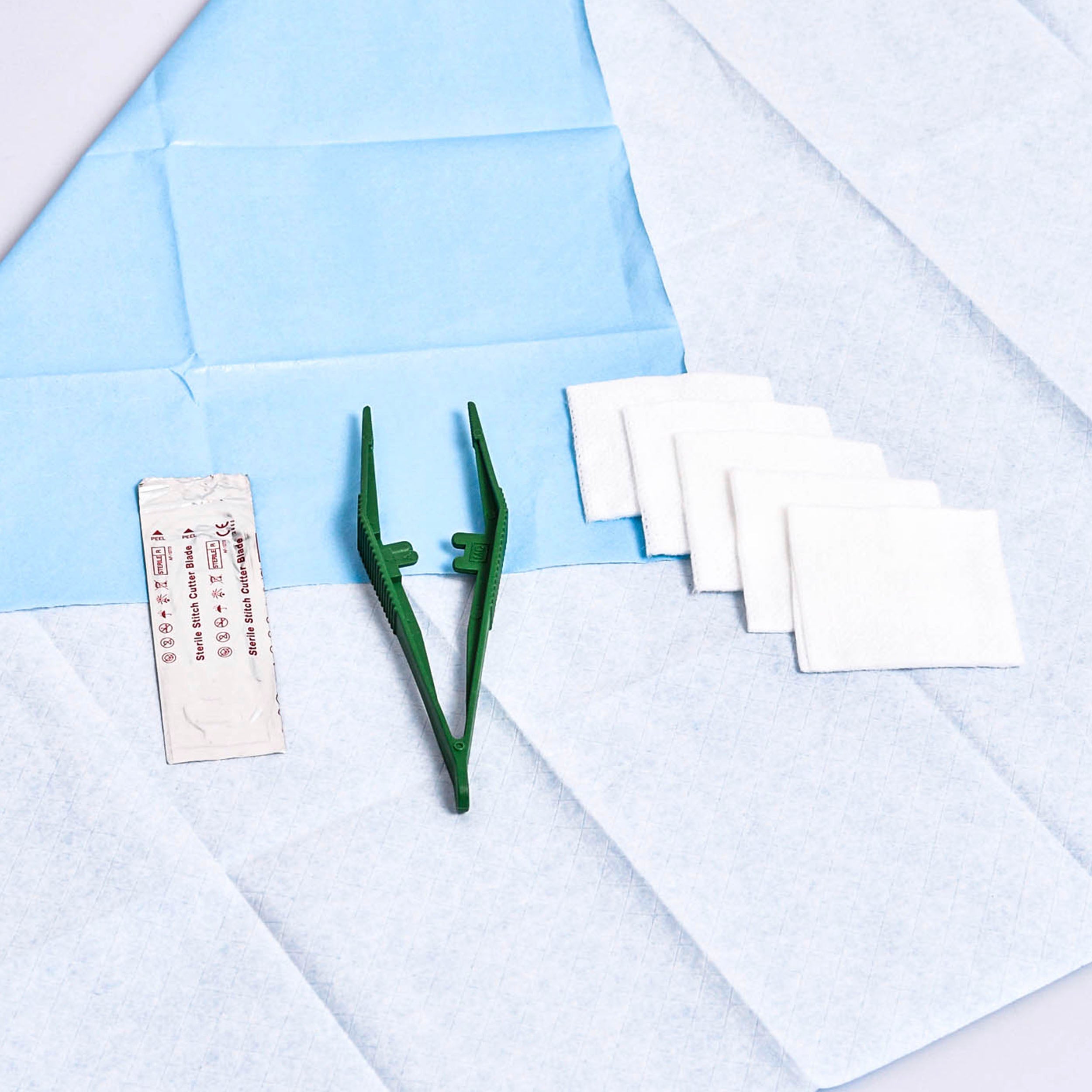 SUBMED Sterile Suture Removal Kit with Stitch Cutter - Rescue Supply